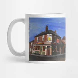 Pub In Hull With Flour Mill Behind Mug